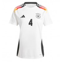 Nemecko Jonathan Tah #4 Domáci futbalový dres ME 2024 Krátky Rukáv